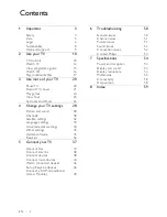 Preview for 2 page of Philips PFL30 8 User Manual