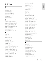 Preview for 59 page of Philips PFL30 8 User Manual