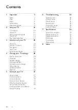 Preview for 2 page of Philips PFL3008 User Manual