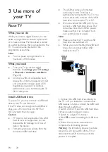 Preview for 20 page of Philips PFL3008 User Manual