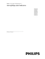 Preview for 1 page of Philips PFL30x7H Series User Manual