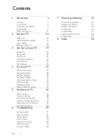 Preview for 2 page of Philips PFL30x7H Series User Manual