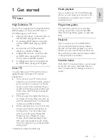 Preview for 3 page of Philips PFL30x7H Series User Manual