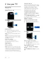 Preview for 12 page of Philips PFL30x7H Series User Manual