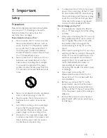 Preview for 3 page of Philips PFL50x8 User Manual