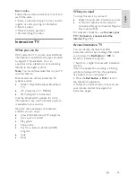 Preview for 25 page of Philips PFL50x8 User Manual