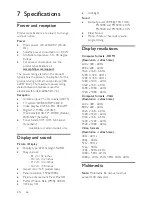 Preview for 66 page of Philips PFL50x8H/12 User Manual