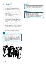 Предварительный просмотр 4 страницы Philips PHBT2600 User Manual