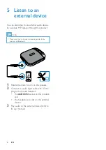 Предварительный просмотр 10 страницы Philips PHBT2600 User Manual