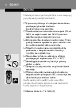 Preview for 44 page of Philips Philishave HQ 664 User Manual