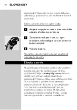 Preview for 72 page of Philips Philishave HQ 664 User Manual