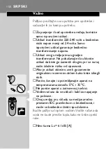 Preview for 148 page of Philips Philishave HQ 664 User Manual