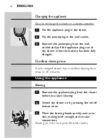 Preview for 4 page of Philips Philishave HQ 686 User Manual