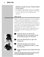 Preview for 6 page of Philips Philishave HQ 686 User Manual