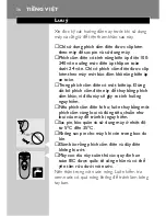 Preview for 34 page of Philips Philishave HQ 686 User Manual