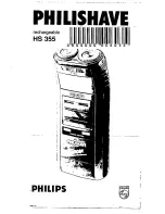 Preview for 1 page of Philips Philishave HS 355 User Manual