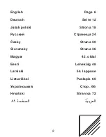 Preview for 2 page of Philips Philishave T301 User Manual