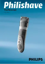 Philips Philishave Turbovac HQT863 Manual preview