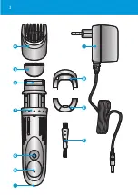 Предварительный просмотр 3 страницы Philips Philishave Turbovac HQT863 Manual