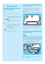 Preview for 3 page of Philips PhotoFrame SPF1017/00 Quick Start Manual