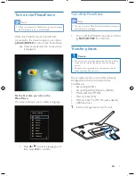 Preview for 8 page of Philips PhotoFrame SPF1528 User Manual