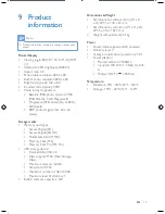 Preview for 18 page of Philips PhotoFrame SPF1528 User Manual