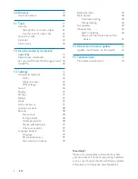 Preview for 4 page of Philips PI3000/93 User Manual