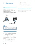 Preview for 10 page of Philips Pi3100 User Manual