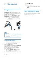 Предварительный просмотр 10 страницы Philips PI3100W2 User Manual