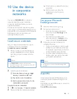 Предварительный просмотр 25 страницы Philips PI3100W2 User Manual