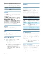 Предварительный просмотр 28 страницы Philips PI3100W2 User Manual