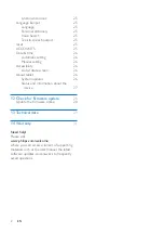 Preview for 4 page of Philips PI3105 User Manual