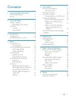 Preview for 2 page of Philips Pi3800 User Manual