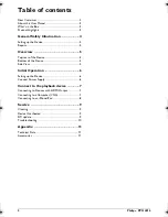 Предварительный просмотр 2 страницы Philips PicoPix PPX 4010 User Manual
