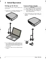 Предварительный просмотр 6 страницы Philips PicoPix PPX 4010 User Manual