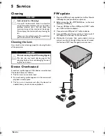 Предварительный просмотр 9 страницы Philips PicoPix PPX 4010 User Manual