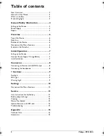 Preview for 2 page of Philips picopix PPX 4150 User Manual