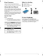 Preview for 3 page of Philips picopix PPX 4150 User Manual