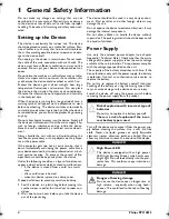 Preview for 4 page of Philips PicoPix PPX 4835 User Manual