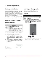 Предварительный просмотр 12 страницы Philips PicoPix PPX 4935 User Manual