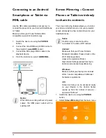 Предварительный просмотр 16 страницы Philips PicoPix PPX 4935 User Manual