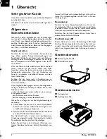 Предварительный просмотр 2 страницы Philips PICOPIX PPX1020 User Manual