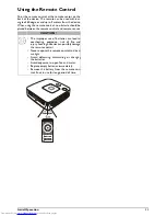 Preview for 11 page of Philips PicoPix PPX2450 User Manual