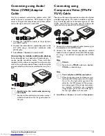 Preview for 13 page of Philips PicoPix PPX2450 User Manual