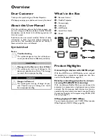 Preview for 3 page of Philips PICOPIX PPX3610 User Manual