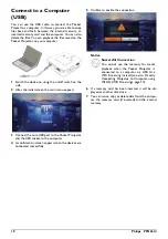 Предварительный просмотр 20 страницы Philips PicoPix PPX3614 User Manual