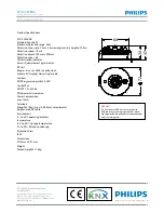 Preview for 4 page of Philips PLOS-CM-KNX Installation Manuals