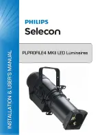 Preview for 1 page of Philips PLPF4MKII-03 Installation And User Manual