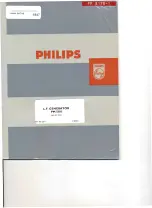 Предварительный просмотр 1 страницы Philips PM 5101 Manual