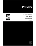 Philips PM 5326 Instruction Manual preview